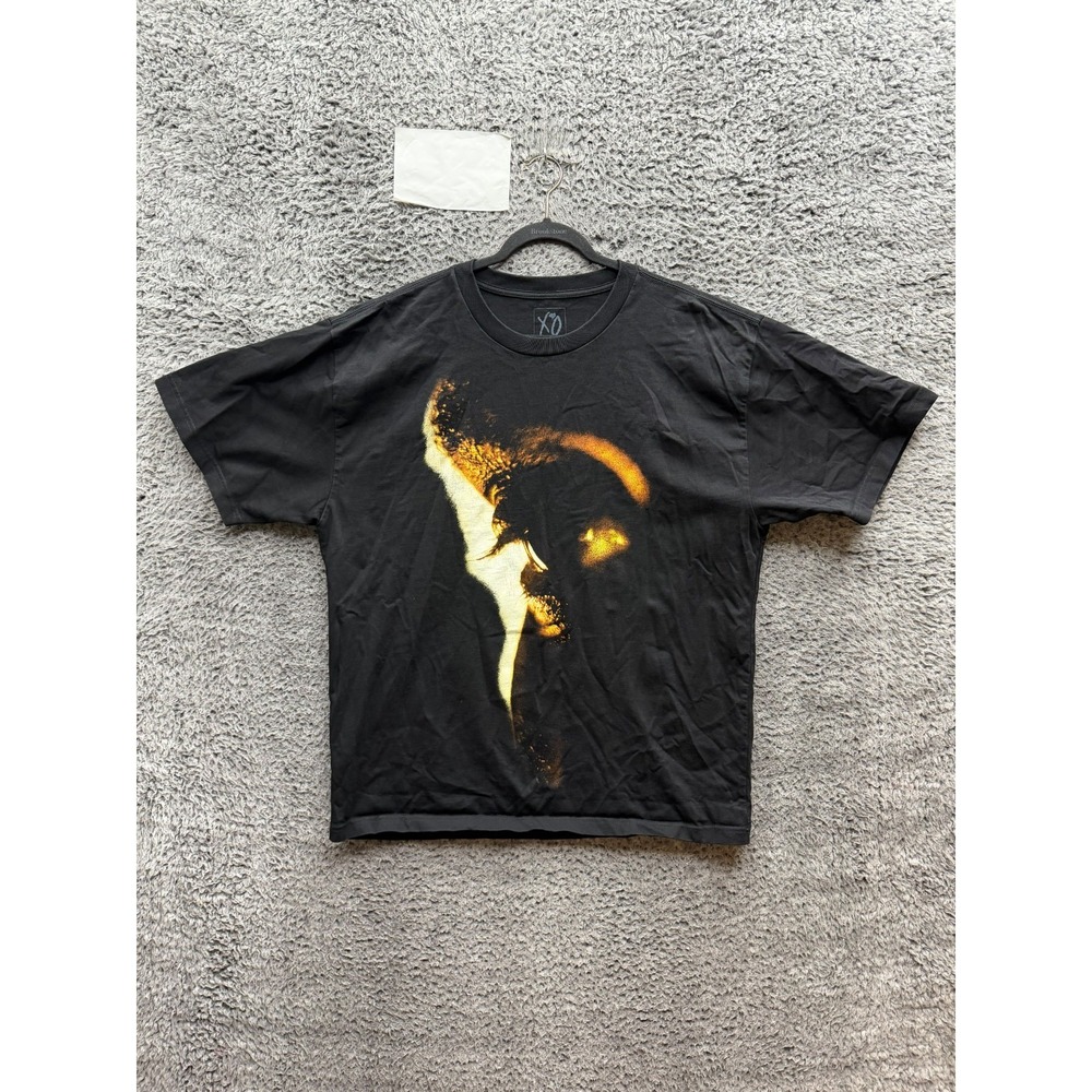 The Weeknd After Hours Til Dawn Tour Graphic Short Sleeve T-Shirt Black Size XXL